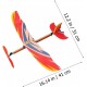 Glider Rubber Band Elastic Powered Flying Plane Airplane Fun