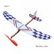 Glider Rubber Band Elastic Powered Flying Plane Airplane Fun