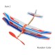 Glider Rubber Band Elastic Powered Flying Plane Airplane Fun