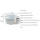 FC-280PC-SC 12V 12500RPM Micro DC Motor Car Door Lock Rearview Mirror fuel gas tank Motor