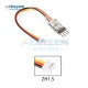 3CH LED Lamp Light Controller Switch Panel System Turn on/Off JR Plug for RC Mini Car 4.8V-6V