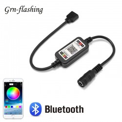 Smart Bluetooth APP RGB Controller for DC 5V 12V 24V 4pin 5050 2835 RGB LED Strip