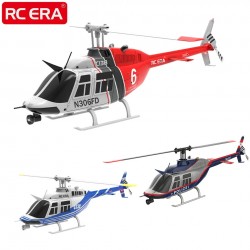 RC ERA C138 Bell 206 2.4G 6CH 6-Axis Gyro 1:33 Scale Altitude Hold Flybarless RC Helicopter RTF