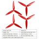 2Pairs 4PCS Gemfan Flash 7040 7X4X3 3-Blade PC Propeller for RC FPV Freestyle