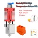 Ender3/CR10 High Quality Hotend Kit Reach To 550℃ Copper Plated Volcano Nozzle Heating Block Bi-Metal Throat CR10 Extruder kit