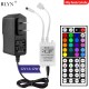 DC12V 1A 12W LED Adapter Power Supply With 44/24 Key IR Remote RGB Controller For 5M 2835 5050