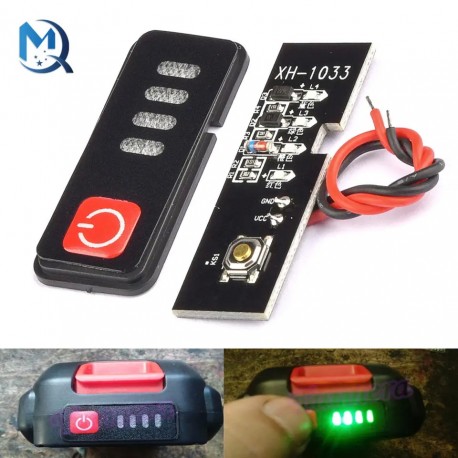 5S 18V 21V Electric Drill Screwdriver Battery Capacity Indicator LED Display for 5S
