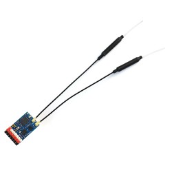 Mateksys R24-P6V ExpressLRS ELRS 2.4GHz 6CH PWM Vario Receiver Dual Antenna for RC Drone Airplane