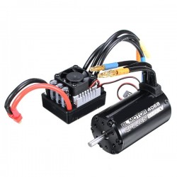 Surpass Hobby 4068 Brushless Waterproof Sensorless Motor 2050KV 120A ESC For 1/8 Cars RC Car Parts