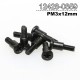 Wltoys Parts 12428 RC Car Spare Parts 12428-0359 Pan Head Screws M3*12