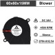 Gdstime 6CM DC Brushless Cooling Centrifugation 60mm Blower Fan 5V 12V 24V