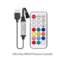 4Pin USB/DC LED Strips Controller RGB