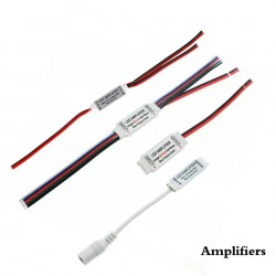 DC12V DC5V-24V 4Pin Mini RGB LED Strip Amplifer 3*4A Single Color LED Amplifier for LED Strip