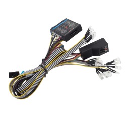 1/8 1/10 RC Car 14 LED Light System Front & Rear Lamp Turn Signals Brake Lights for Tamiya HSP HPI AXIAL RC4WD