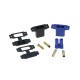 EC5E EC5E-M EC5S-M Panel can Fixed Male Female Banana Plug Power Battery Connector Dustproof Cover DIY