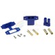 EC5E EC5E-M EC5S-M Panel can Fixed Male Female Banana Plug Power Battery Connector Dustproof Cover DIY