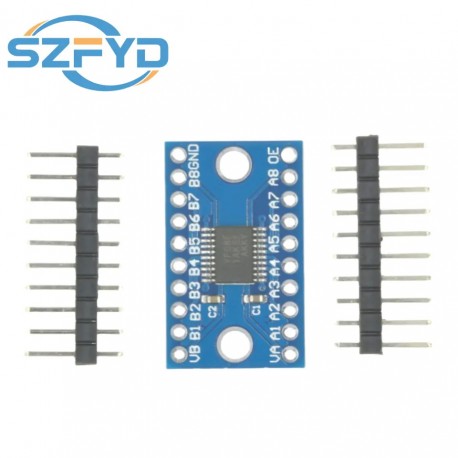 3.3V 5V TXS0108E 8 Channel Logic Level Converter Convert TTL Bi-directional Mutual Convert For Arduino