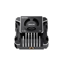 GEPRC MATEN 5.8G 3W 80CH VTX PRO Long Rangee Image Transmission Dual Mounting Holes IRC Tramp MMCX Antenna Supports OSD