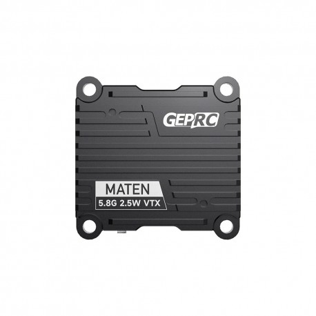 GEPRC MATEN 5.8G 25mW/200mW/600mW/1600mW/2500mW/Pit Mode 72CH VTX Long Range High Power Built in Mic