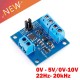 22Hz-20kHz to 0-5/0-10V Voltage Frequency Converter Digital Analog Signal Conversion Module 0-100% PWM