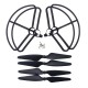Hubsan H501S X4 RC Quadcopter Spare Parts Propeller Pack with Blade Protector Guard