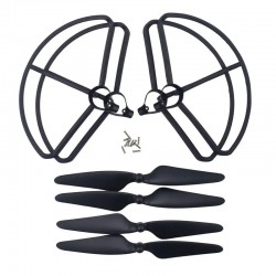 Hubsan H501S X4 RC Quadcopter Spare Parts Propeller Pack with Blade Protector Guard