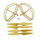 Hubsan H501S X4 RC Quadcopter Spare Parts Propeller Pack with Blade Protector Guard