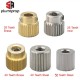 MK7 MK8 Extruder 26/36/40 teeth Gear Reprap Mendel Extruder Drive Gear Brass Bore 5mm 3d Printer Feeding Hobbed Wheel