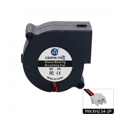 6028 Brushless Turbo Fan DC 5V 12V 24V Sleeve Bearing Blower Cooler