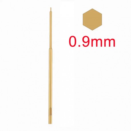 Titanium Nitride TiNi Hex Screw Driver 1.5mm Tip Replacement 