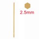 Titanium Nitride TiNi Hex Screw Driver 1.5mm Tip Replacement 
