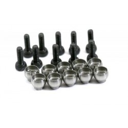 M3 Steel Ball with 2x10 screw (10pcs) for all helis