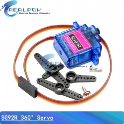 SG92R 360 Degree 9G Micro Servo Motor