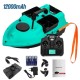 Wireless GPS Fishing Bait Boat 3 Bait Containers 12000mAh Battery Remote Control Bait Boat with 16-points GPS Positioning