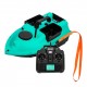 Wireless GPS Fishing Bait Boat 3 Bait Containers 12000mAh Battery Remote Control Bait Boat with 16-points GPS Positioning