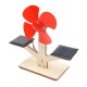 Solar Energy STEM Kit Electric Car Fans Technologia Science Experimental Tool Learning Educational Wooden Puzzle