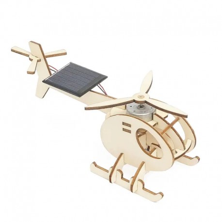 Solar Energy STEM Kit Electric Car Fans Technologia Science Experimental Tool Learning Educational Wooden Puzzle