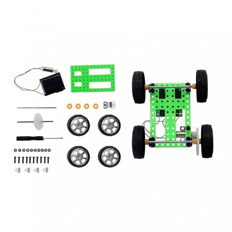 Solar Toys For Kids 1 Set Mini Powered Toy DIY Solar Powered Toy DIY Car Kit