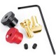 MIBIDAO 1Pair 4mm/5mm Hard shell Metal Heatsink Bullet Plugs For RC Car