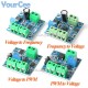 PWM Frequency to Voltage Converter Board Module 0-1KHz to 0-10V 0-10V to 0-10KHz PWM Frequency to Voltage