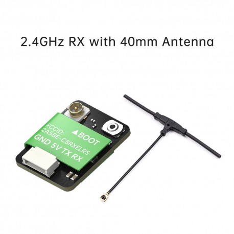 iFlight ExpressLRS ELRS 2.4GHz/868/915MHz Open Source Nano RX Receiver w/ T Antenna