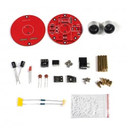 DIY Acoustic Levitation Device Ultrasound Waves Levitating Controller Electronic Circuit Board Welding