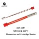 24V 40W Cartridge Heater Ender 3 S1 Heating Rod 100K Thermistor Temperature Sensor