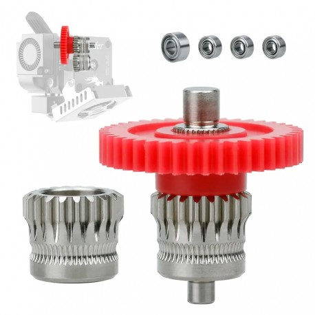 Upgrade Sprite Extruder Gear for Creality Ender3 S1 Ender-5 CR-10 Smart Pro CR-200B CR-M4 3D Printer