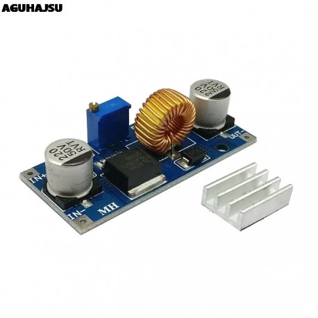 1PCS 5A XL4015 DC-DC 4-38V to 1.25-36V 24V 12V 9V 5V Step Down Adjustable Power Supply Module