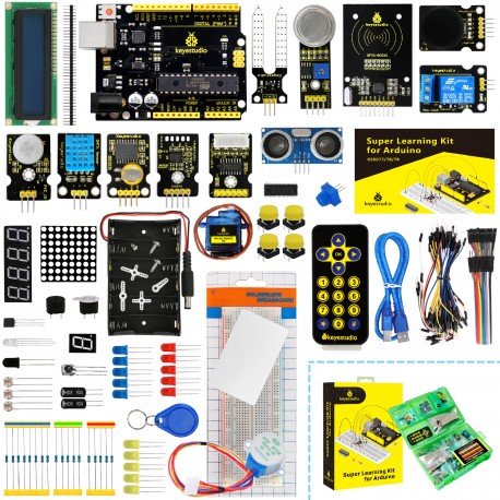 KEYESTUDIO Super Starter kit/Learning Kit for Arduino Education W/Gift Box+ 32 Projects