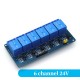 5v/12v/24v 4/6/8 Channel Relay Module with optocoupler Relay Output 4/6/8 Way relay Module For Arduino