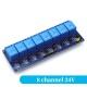 5v/12v/24v 4/6/8 Channel Relay Module with optocoupler Relay Output 4/6/8 Way relay Module For Arduino