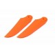 Plastic Tail blade for 600 & 50 helis - ORANGE