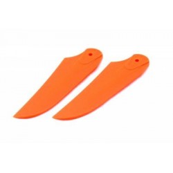 Plastic Tail blade for 600 & 50 helis - ORANGE